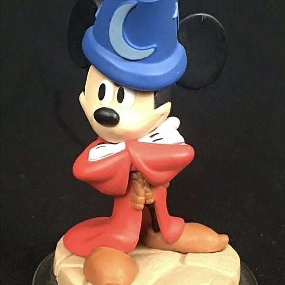 Disney Infinity Mickey Mouse Sorcerer Apprentice Figure Wii 1.0 2.0 3.0 MINT - Picture 11 of 13